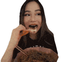 Eating Chloe Ting Sticker - Eating Chloe Ting Munching Stickers