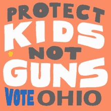 Stop Gun Violence Go Vote Ohio GIF - Stop Gun Violence Go Vote Ohio Cleveland GIFs