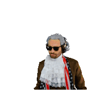 a man giving a thumbs up with the word blocked above him