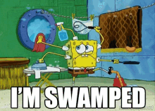 Spongebob Swamped GIF - Spongebob Swamped GIFs