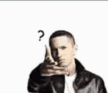 Eminem Question Mark GIF - Eminem Question Mark Question GIFs