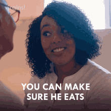 You Can Make Sure He Eats Delina GIF - You Can Make Sure He Eats Delina Virgins GIFs