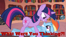 Mlp Twilight Sparkle GIF - Mlp Twilight Sparkle What Were You Thinking GIFs