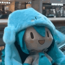 Hatsune Miku Plush GIF - Hatsune Miku Plush Flap Flap GIFs