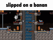 duck game meme funny banana slipped on a banan