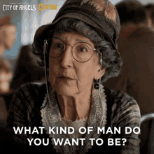 What Kind Of Man Do You Want To Be Lin Shaye GIF - What Kind Of Man Do You Want To Be Lin Shaye Dottie Minter GIFs