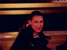 Glee Santana Lopez GIF - Glee Santana Lopez Kicking GIFs