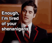 Blaine Anderson Glee GIF - Blaine Anderson Glee Darren Criss GIFs