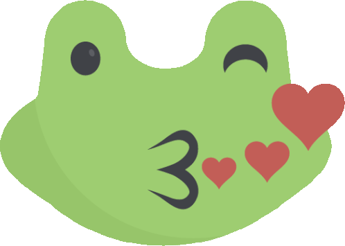 Kisses Toad8 Sticker - Kisses Toad8 Toad Stickers