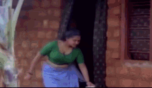 Green Blouse Traditional GIF - Green Blouse Traditional Lungi Blouse GIFs