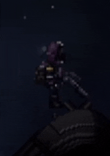 a video game character says hello to johnny pershing .