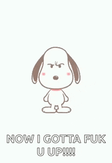 Angry Snoopy GIF - Angry Snoopy Mad GIFs