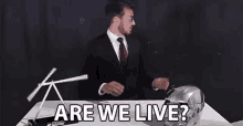 Are We Live Did You Press Play GIF - Are We Live Did You Press Play Waiting GIFs