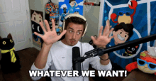 Whatever We Want Carefree GIF - Whatever We Want Carefree As I Wish GIFs