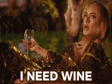Adele Wine GIF - Adele Wine Thirsty GIFs