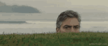 George Clooney GIF - Cliffs Spy Peeping GIFs