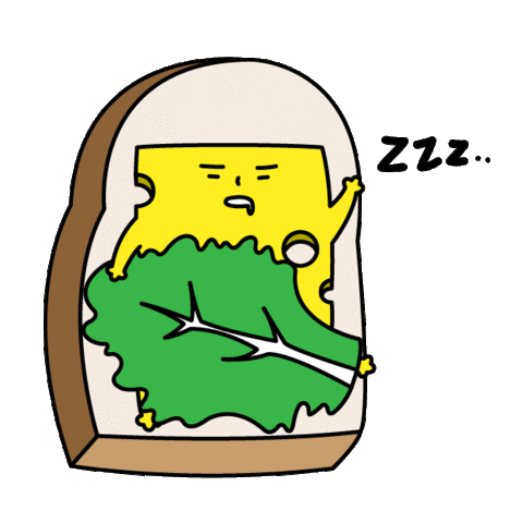 Zzz Bed Time Sticker - Zzz Bed Time Snore Stickers