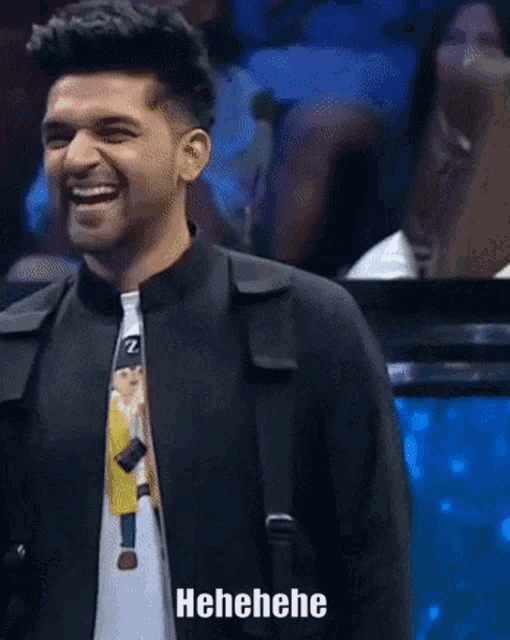 Guru Randhawa Hehe GIF - Guru Randhawa Hehe Hehehe - Discover & Share GIFs