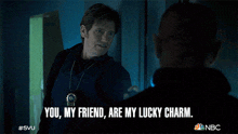You My Friend Are My Lucky Charm Detective Frank Donnelly GIF - You My Friend Are My Lucky Charm Detective Frank Donnelly Law And Order Organized Crime GIFs