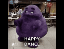 Grimace Dance GIF - Grimace Dance Happy GIFs
