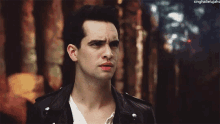 Brendon Urie Serious GIF