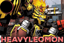 Digimon Heavyleomon GIF