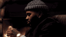 Drinking Kevin Gates GIF - Drinking Kevin Gates Cigar Session GIFs