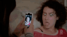 Taking Pics For Tinder GIF - Broad City Pictures Selfie GIFs