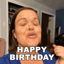 Happy Birthday Christy Mcginity GIF - Happy Birthday Christy Mcginity Cameo GIFs