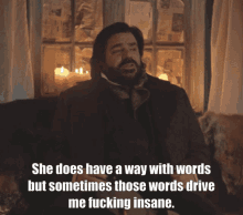 Drive Me Insane What We Do In The Shadows GIF - Drive Me Insane What We Do In The Shadows Laszlo GIFs