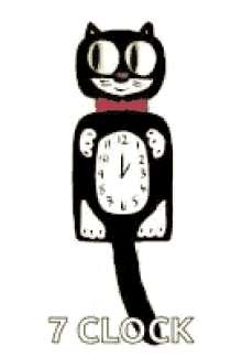 Cat Clock GIF - Cat Clock Cat Clock GIFs
