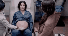 Pregnant Sandra Bullock GIF