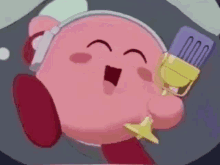 Kirby Kirby Music GIF - Kirby Kirby Music Kirby Jamming GIFs