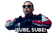 Sube Sube Daddy Yankee Sticker - Sube Sube Daddy Yankee Con Calma Stickers