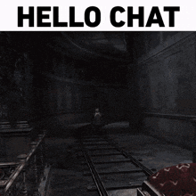 Hi Chat Hello Chat GIF - Hi Chat Hello Chat Resident Evil GIFs