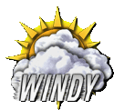 Mayormente Nublado Windy Sticker - Mayormente Nublado Windy Wind Stickers