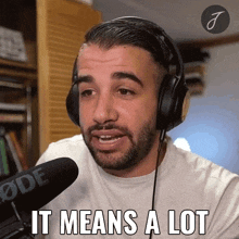 It Means A Lot Justin Khanna GIF - It Means A Lot Justin Khanna It Means So Much To Me GIFs