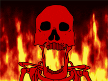 Skeleton Fire GIF - Skeleton Fire Infernerno GIFs