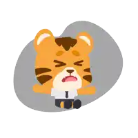 a cartoon of a tiger in a white shirt and tie