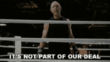 Its Not A Part Of Our Deal George Zax GIF - Its Not A Part Of Our Deal George Zax Jk Simmons GIFs