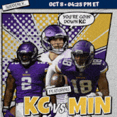 Minnesota Vikings Vs. Kansas City Chiefs Pre Game GIF - Nfl National Football League Football League GIFs