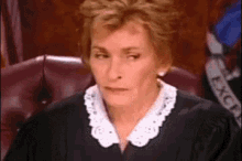 judge judy face palm disappointed frustrated upset