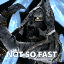 Not So Fast Angor Rot GIF - Not So Fast Angor Rot Trollhunters Tales Of Arcadia GIFs