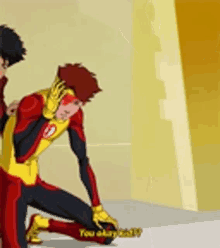 Kid Flash Bart Allen GIF - Kid Flash Bart Allen Young Justice GIFs