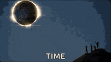 Eclipse Eclipse In The Sky GIF - Eclipse Eclipse In The Sky Sun Around The Moon GIFs