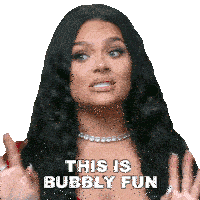 This Is Bubbly Fun Basketball Wives Orlando Sticker - This Is Bubbly Fun Basketball Wives Orlando This Is Funny Stickers