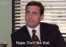 Disapprove GIF - Michael Scott The Office Nope GIFs