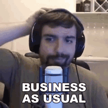 Business As Usual Andy Barlow GIF - Business As Usual Andy Barlow Alphajackal GIFs