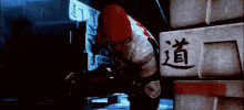 Red Hood Neck Snap GIF - Red Hood Neck Snap Video Game GIFs