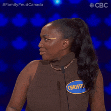Whatever Family Feud Canada GIF - Whatever Family Feud Canada I Don'T Know GIFs